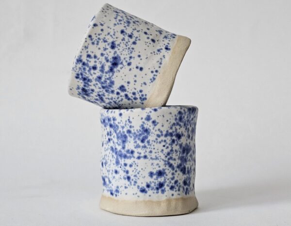 Šalica “Blue splatterware”