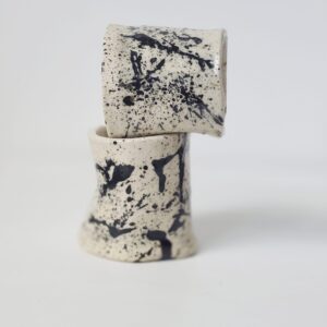 set - Keramička espresso šalica "Luna Splash"