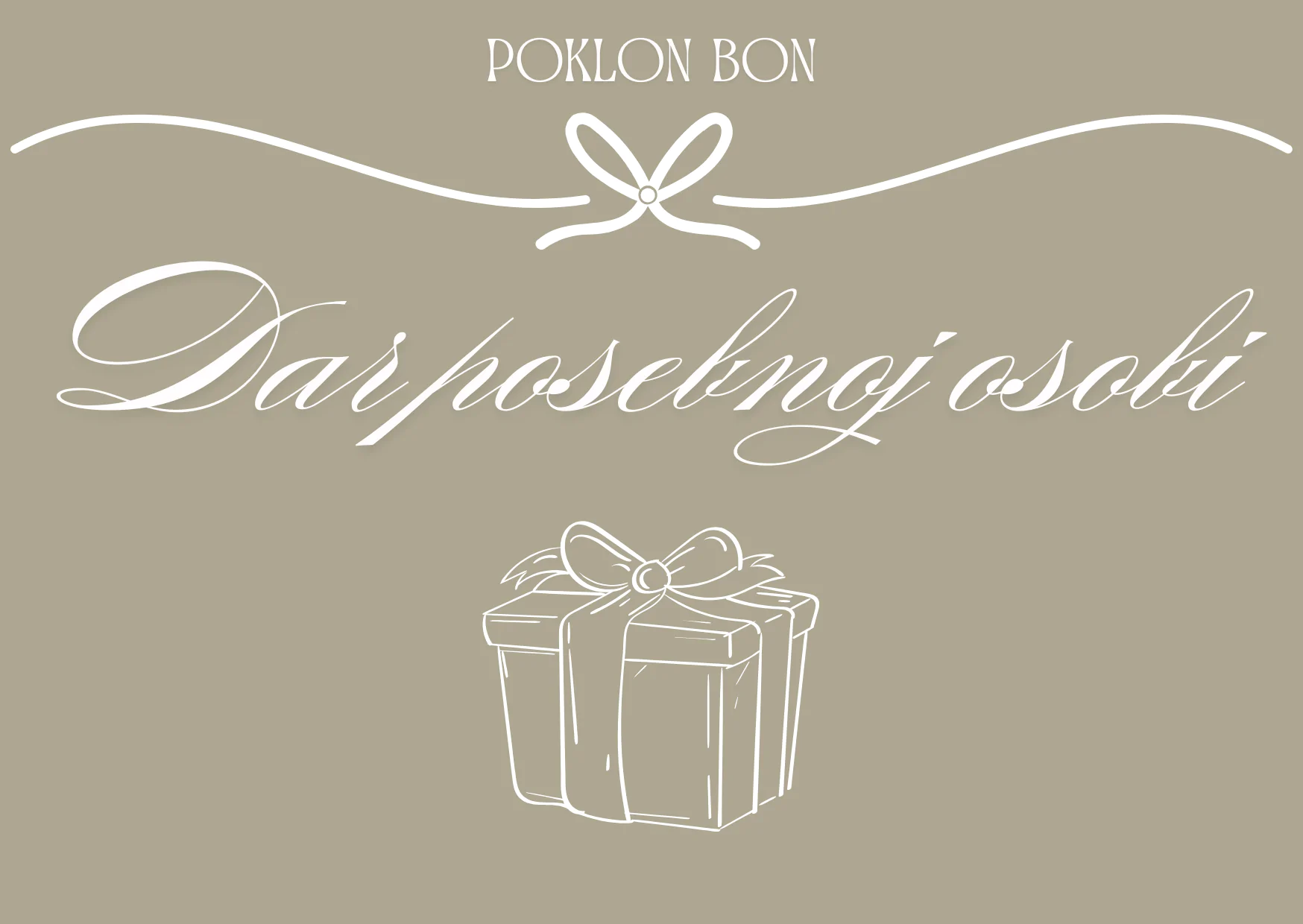 Poklon bon posebnoj osobi